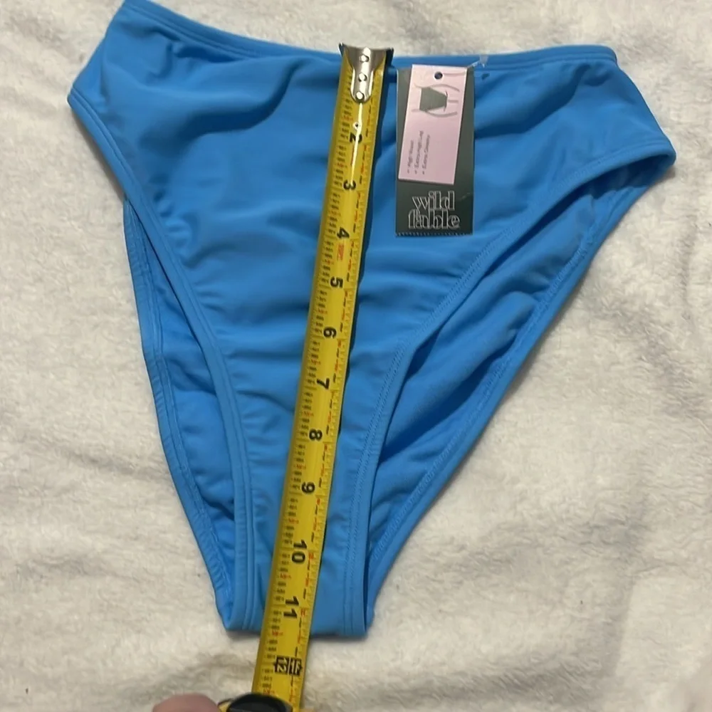 New Wild Fable Women's High Waist Extra Cheeky Extra High Leg Bikini Bottom XS